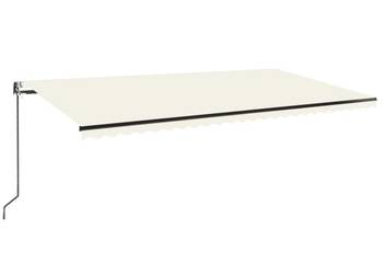 vidaXL Automatycznie zwijana markiza, LED i czujnik wiatru(SKU:3069252)