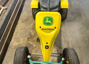 Gokart na pedały duży rower dwuosobowy john deer kola dla dzieci dorosłych