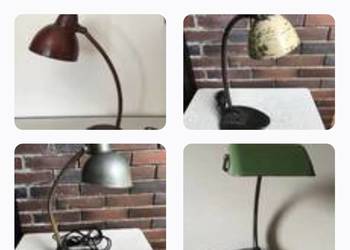 Stara lampka biurkowa Stara lampka biurkowa
