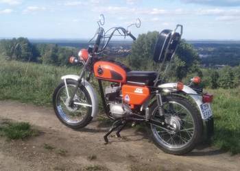 WSK 125 Bąk Zarejestrowana biała tablica