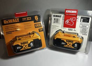 akumulator dewalt dcb206 xr 20v max 6ah - nowy, zaplombowany