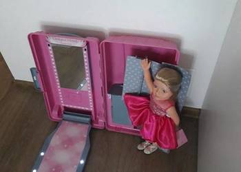 Duża lalka walizka prezent