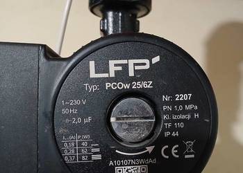 Pompa obiegowa co LFP pcow 25/6z