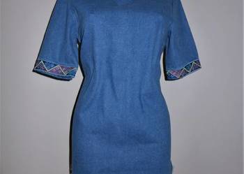 Jeansowa sukienka 38