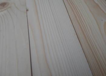 120 cm x 9 cm Deski świerkowe, heblowane