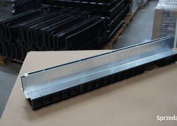 Odwodnienie liniowe A15 14,5x8cm PP ruszt SZCZELINOWYM OCYNK