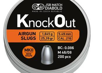 Diabolo JSB KNOCKOUT Slugs MK2 .5,49/200