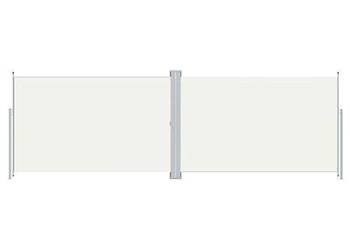 vidaXL Zwijana markiza boczna, kremowa, 200 x 600 cm(sku318007)