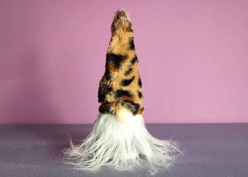 Skrzat świąteczny Krasnal Gnom Mikołaj - ozdoba na święta, pod choinkę