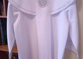 Alba komunijna chłopięca krótka z oblamówką SUPER STAN