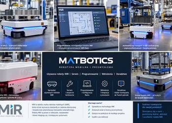 Roboty MiR AGV/AMR – programowanie, serwis, wdrożenia, doradztwo