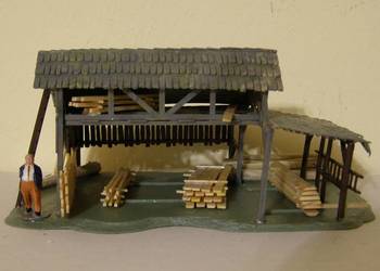 Domek na makietę Nr 40 , kolejka , skala H0