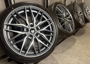 19 cali Audi A4 A5 felgi koła komplet z oponami 5x112 ET38 8.5J
