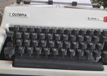 OLYMPIA 2000 L - Walizkowa maszyna do pisania - Vintage-Antyk