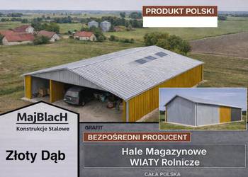 Konstrukcja Stalowa | Hala - Garaż Blaszany | PRODUCENT  – Maj-BlacH
