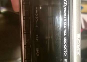 SONY MDX-CA790X MiniDisc – radio samochodowe MD vintage, stan idealny
