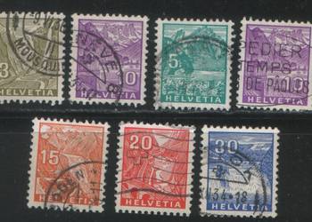 Zn.  Szwajcaria Mi  270 - 6  kas 1934