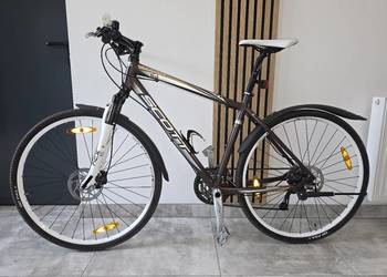 Scott Sportster jak nowy hydraulika osprzęt Deore slx koła 28 cali