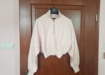 Bluza damska pudrowy róż Zara rozmiar S