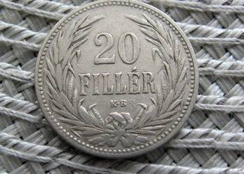 Węgry 20 Filler 1893r