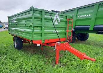 Przyczepa rolnicza jednoosiowa AGL 5 ton z nadstawkami NOWA