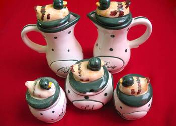 Sól i pieprz - Zestaw z kaczkami - Solniczka i pieprzniczka i inne