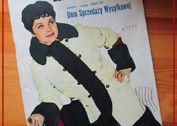 Katalog Dom Sprzedaży Wysyłkowej w Łodzi Jesień/Zima 1969/1970 / moda