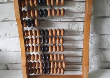 Stare liczydło duże orginał PRL