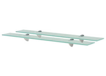 Półki szklane 2 szt. 70 x 20 cm 8 mm WM-3051522
