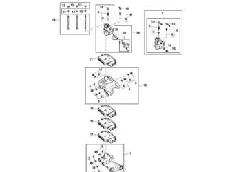 John Deere 9470RX - Zestaw pokrywy RE279694 (Zawór sterujący)