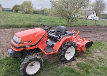 Kubota a14 4x4 ,glebogryzarka, plug , przyczepka