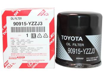 TOYOTA Auris Camry Corolla Crown Corona Oryginal filtr oleju 90915-YZZJ3 OE