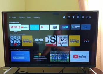 Telewizor SHARP AQUOS 32 całe dźwięk Harman Kardon