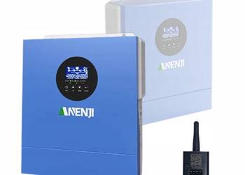 Hybrydowy Falownik Solarny Anenji 2KW 2000W Wifi 12V Czysta Sinusoida 230V