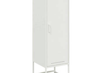 Szafka biała 36x39x123 cm stal WM-846529