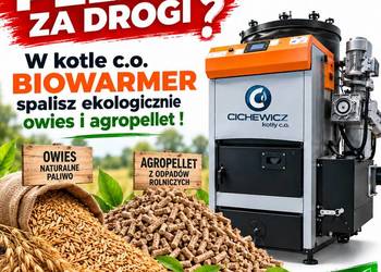 Kotły c.o na zboże, biomasa agro - Biowarmer 26 - pellet, biopaliwa, agro