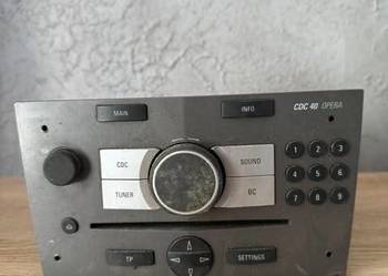 Oryginalne Radio CDC 40 Opel | UCE / LL | Astra H Zafira B Vectra C