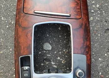 Tunel środkowy panem mmi Audi A6 C6 drewno