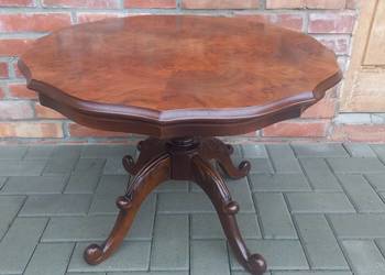 Stolik kawowy okrągły stylowy (697)