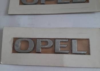EMBLEMAT,NAPIS- TYŁ ,,OPEL"