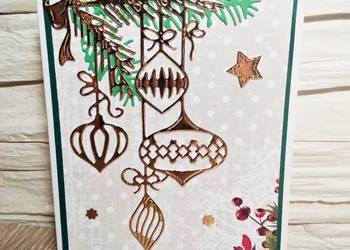 Kartka świąteczna ręcznie robiona/Kartka bożonarodzeniowa