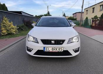 Seat Leon FR kombi 1.4 benz 140KM Klimatronik Drive Mode Alufelgi Półskóry