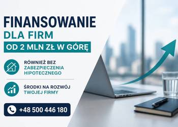 Kredyt firmowy, inwestycyjny, obrotowy 2mln bez zabezpieczenia