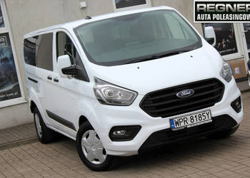 Ford Transit Custom 9-osob. L2 130KM Salon PL FV23% 1WŁ Android/Apple Temp…