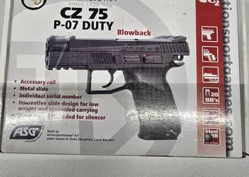 CZ 75 P-07 Duty  blowback