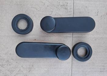 Korbki szyb Fiat 126p Maluch Elegant EL rozetki maskownice