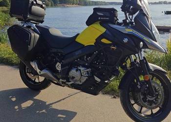 Suzuki V-Strom 650 (2018) | CarPlay | Serwis lag | Kufry z oparciem | Opłat