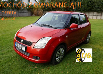 Suzuki Swift zarejestrowany, ubezpieczony. Gwarancja. Polecam !!! IV (2004…