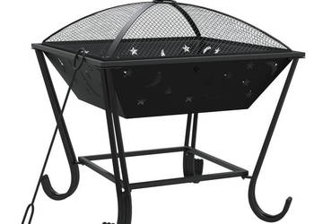 Palenisko z pogrzebaczem 50 cm XXL stal WM-360065