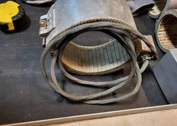 Grzałka opaskowa na cylinder wtryskarki fi 140 mm x 75 mm - mkvplast.pl
